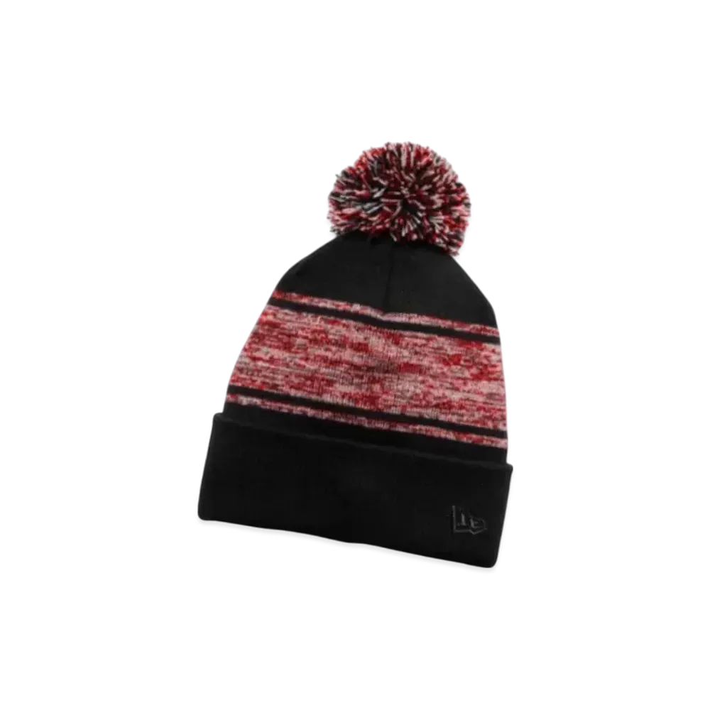 NEW ERA NE909 Beanie "Black Red P"