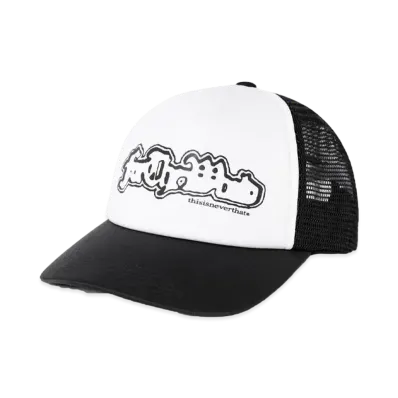 thisisneverthat FTW Mesh Trucker Cap "Black"
