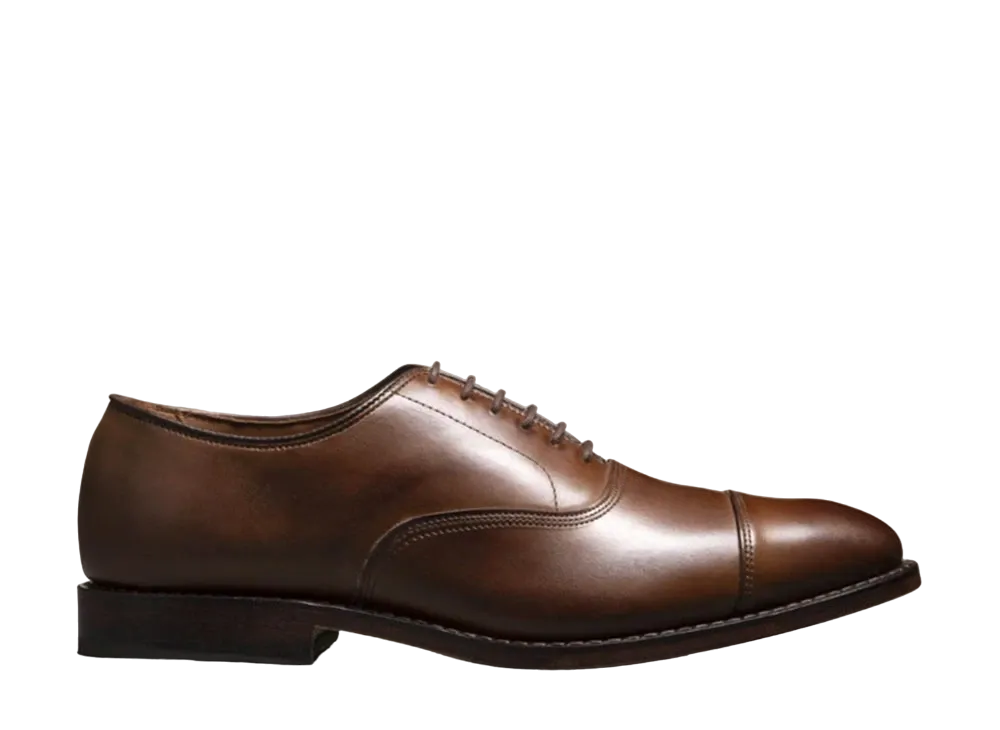 Allen Edmonds Park Avenue Cap-toe Oxford Dress Shoe 65 "Coffee Brown" 2179 D
