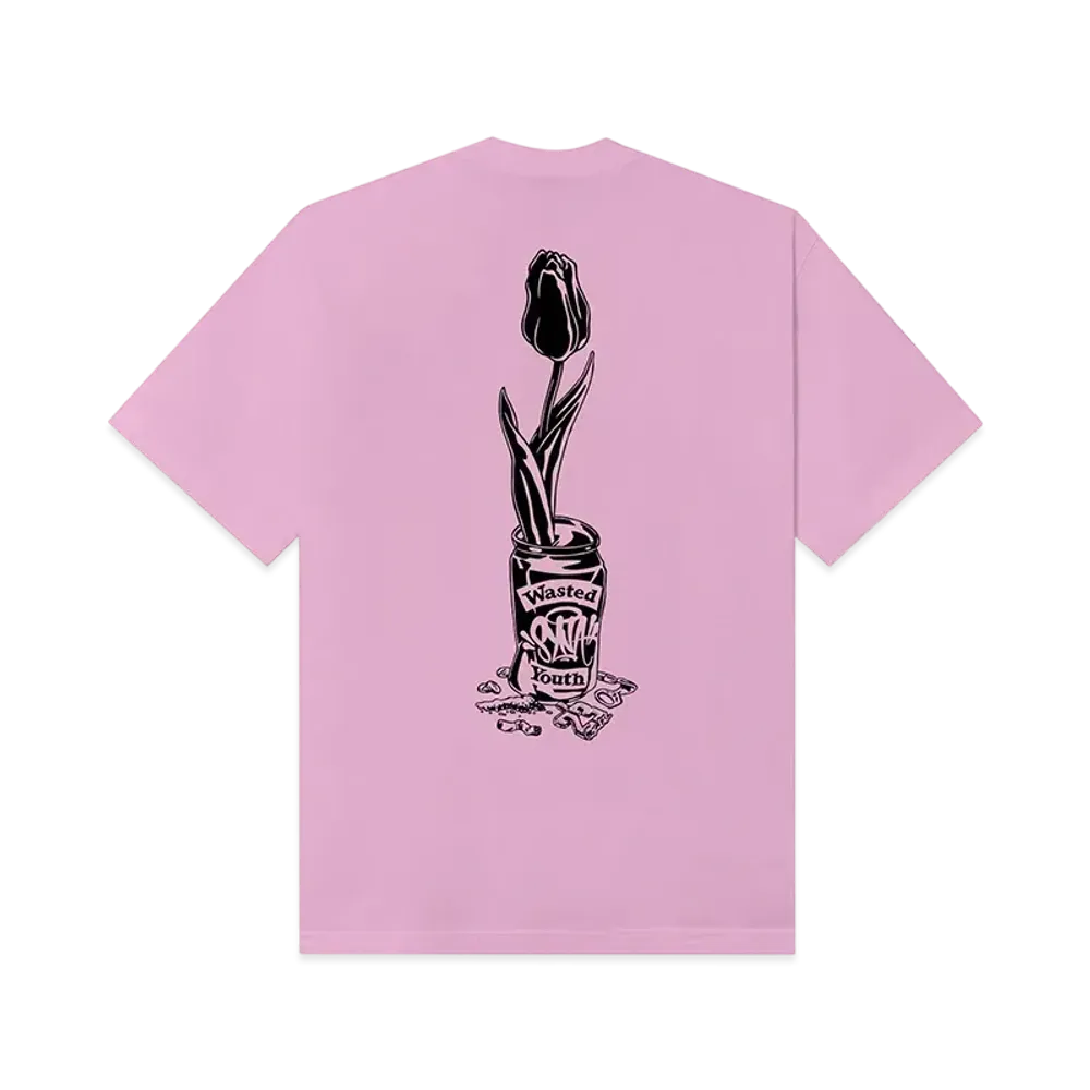 VERDY x Central Cee SYNA WORLD Wasted Youth Tee "Pink"
