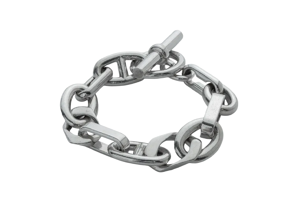 Hermes Alea GM Bracelet LG "Silver"