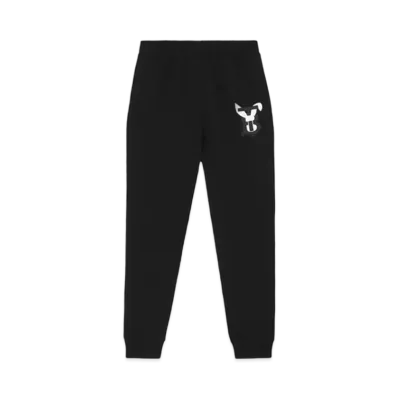 Burberry Rabbit Print Cotton Jogging Pants "Black"