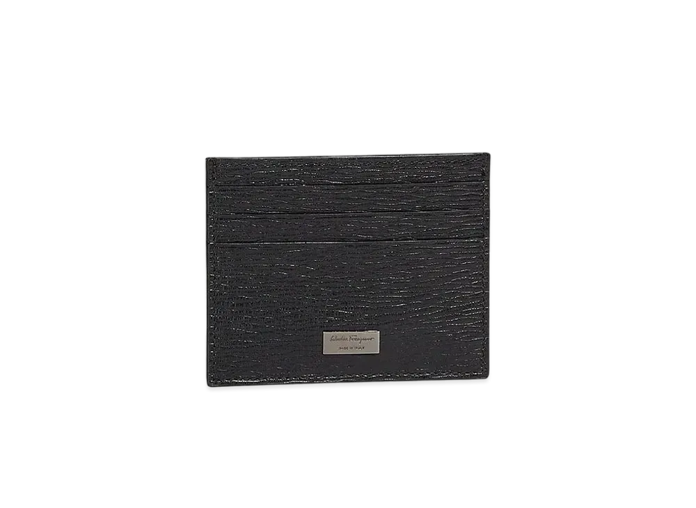 Salvatore Ferragamo Card Case "Black"