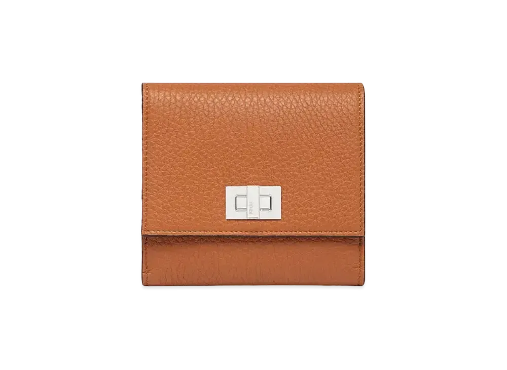 FENDI Leather Wallet "Brown"