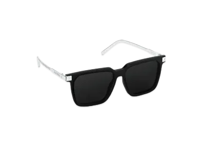 Louis Vuitton LV Rise Square Sunglasses "Noir"