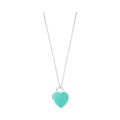 Tiffany & Co. Return to Tiffany Small Heart Tag Pendant "Sterling Silver/Tiffany Blue"