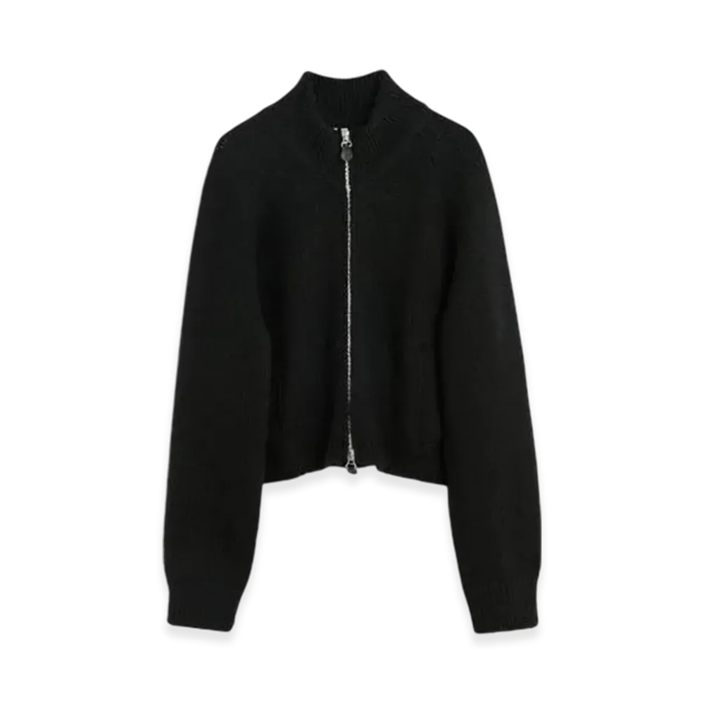 OUR LEGACY Ultra Zip Funnel Jet Black "Jet Bkack"