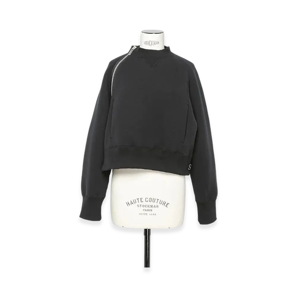 sacai S Sponge Sweat Pullover "Black"