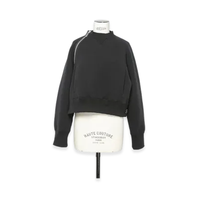 sacai S Sponge Sweat Pullover "Black"
