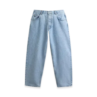 ZARA x CHAMPION Jeans Loose Tapered Fit "Light Blue"