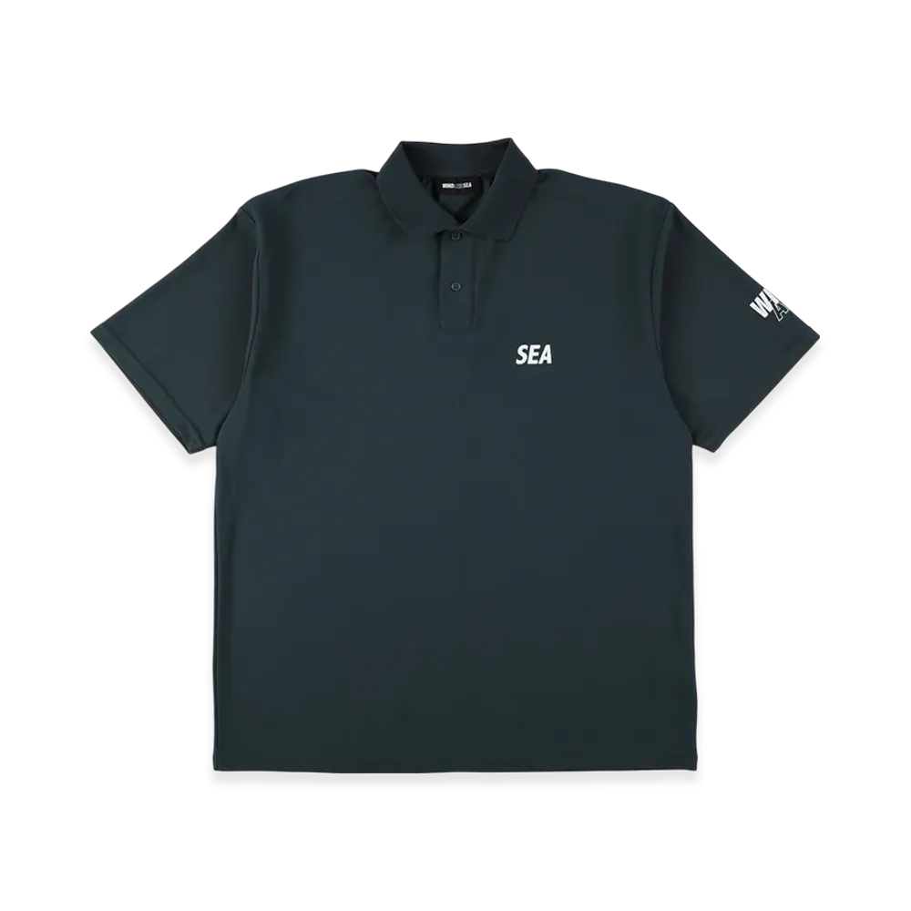 WIND AND SEA CT (Anti Seethrough) S/S Polo "SleteBlue"