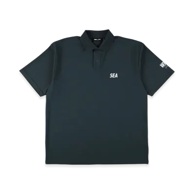 WIND AND SEA CT (Anti Seethrough) S/S Polo "SleteBlue"