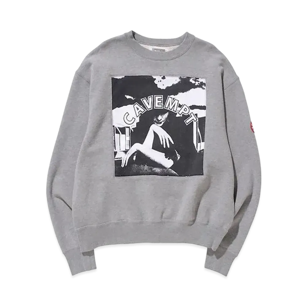 Cav Empt (C.E) I HAVE BEEN HERE BEFORE CREW NECK "Grey"