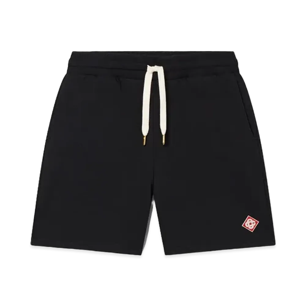 Casablanca Diamond Logo Patch Sweatshorts "Black"