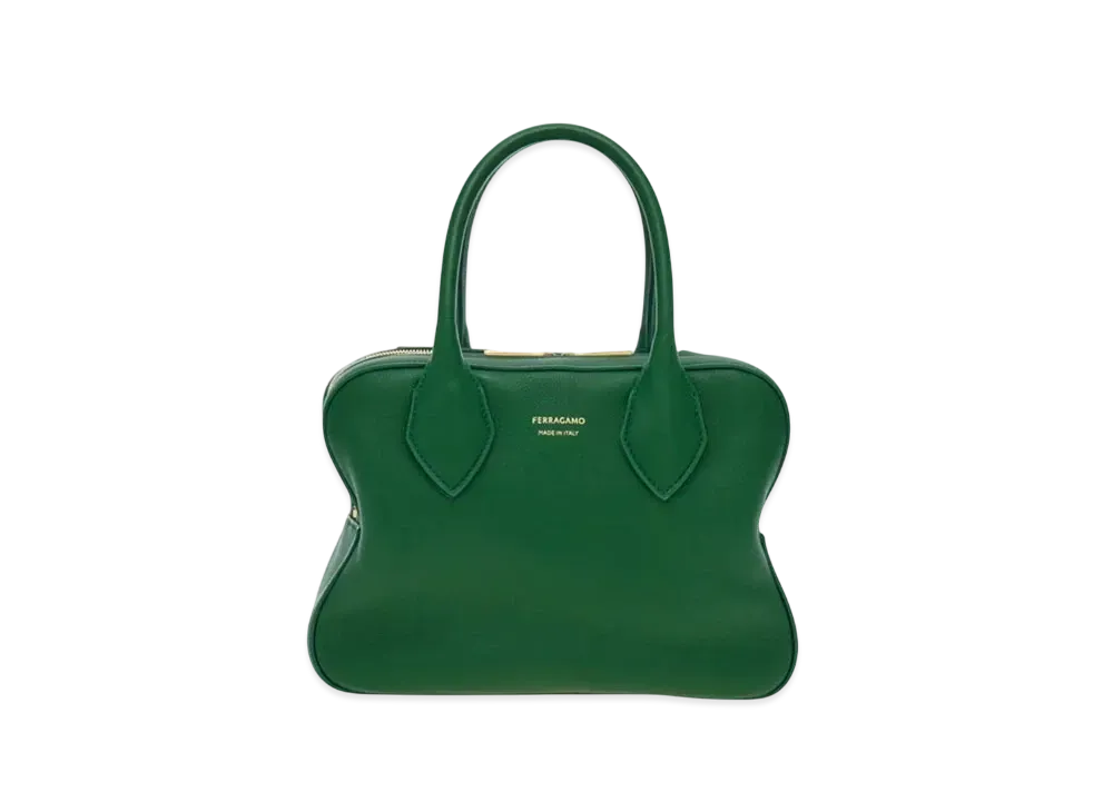 Salvatore Ferragamo Handbag (M) "Forest Green"