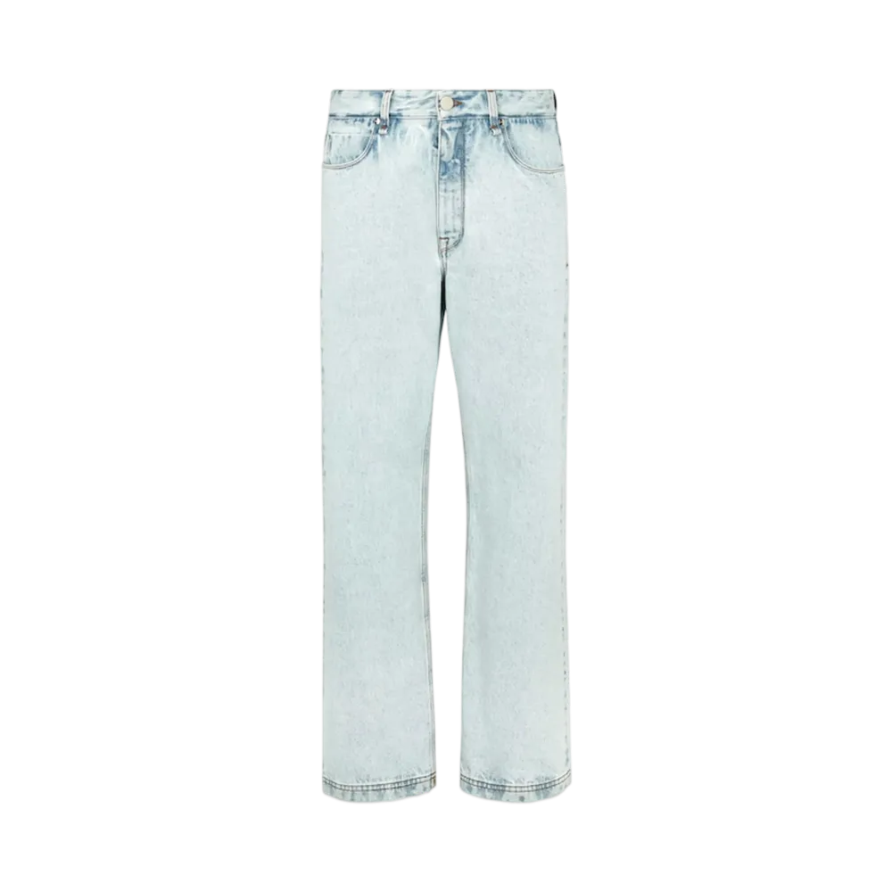 FENDI Men's Long Jeans "Light Blue"