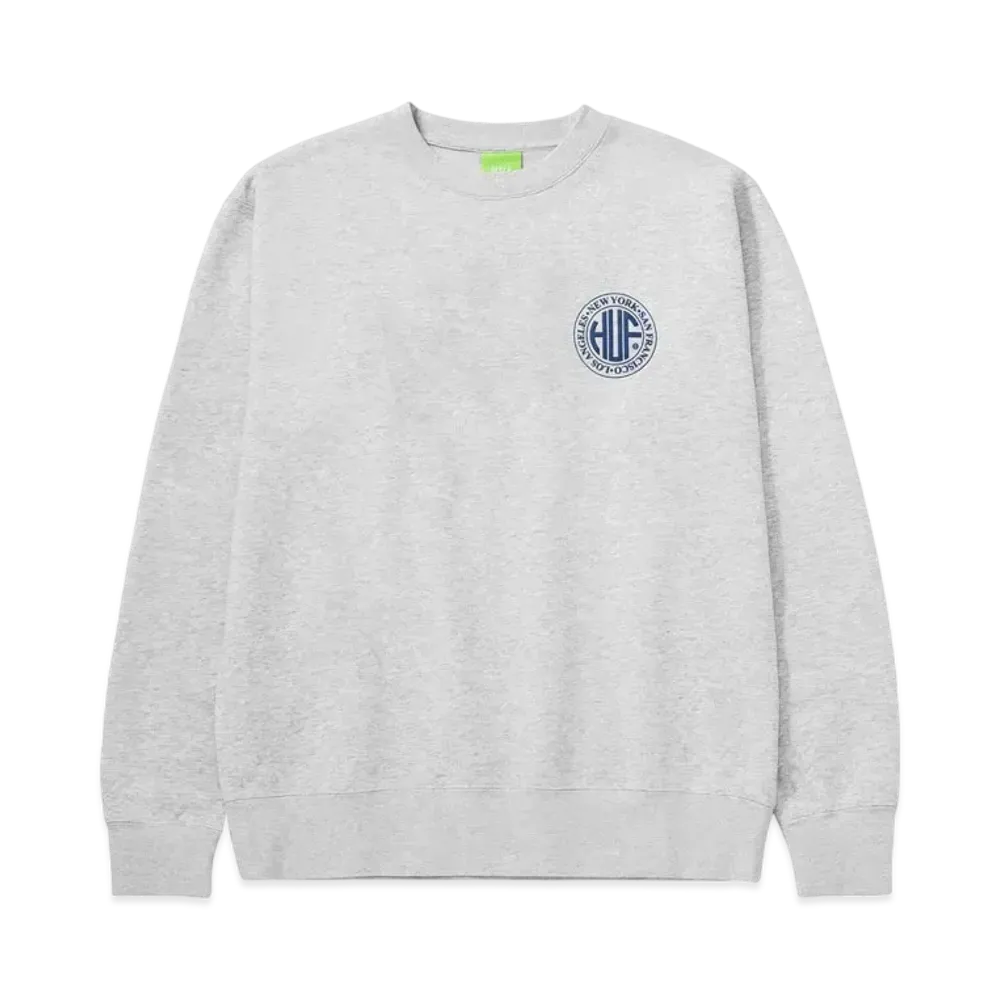 HUF Regional Puff Crew "Ash Gray"