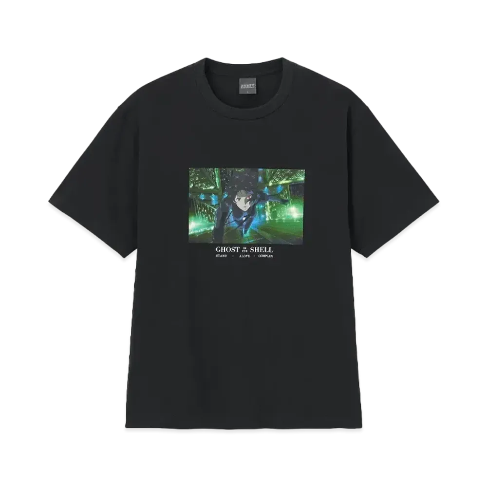 GU x GHOST IN THE SHELL S.A.C. Graphic T-shirt "Black"