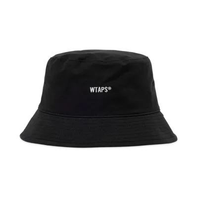 WTAPS Bucket 02 / Hat / Cotton. Weather "Black"