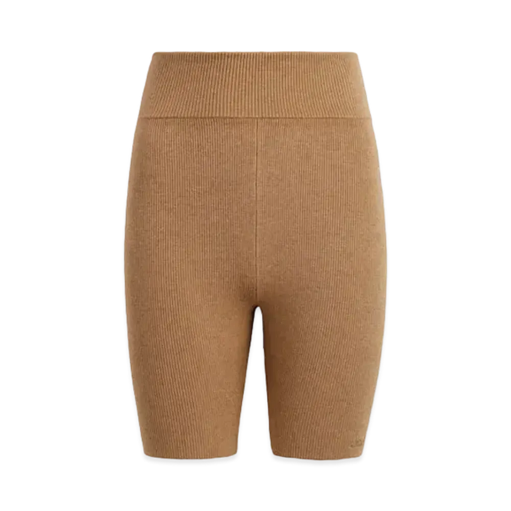 Kith Women Jen II Knit Biker Short "Coffee Heather"