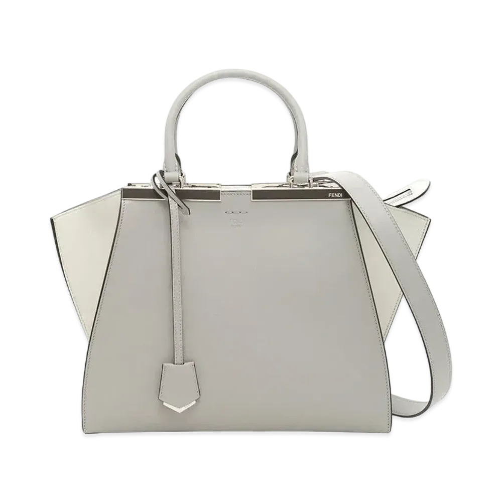 FENDI 3Jours Leather 2WAY Bag "Gray"