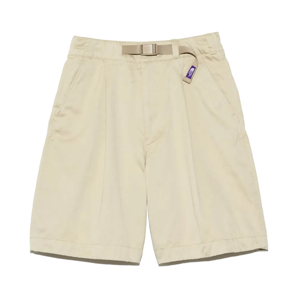 The North Face PURPLE LABEL Chino Tuck Field Shorts "Beige"