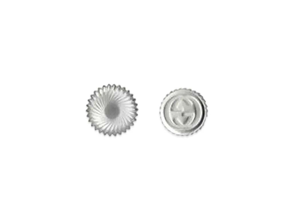 GUCCI Square And Round Stud Earrings