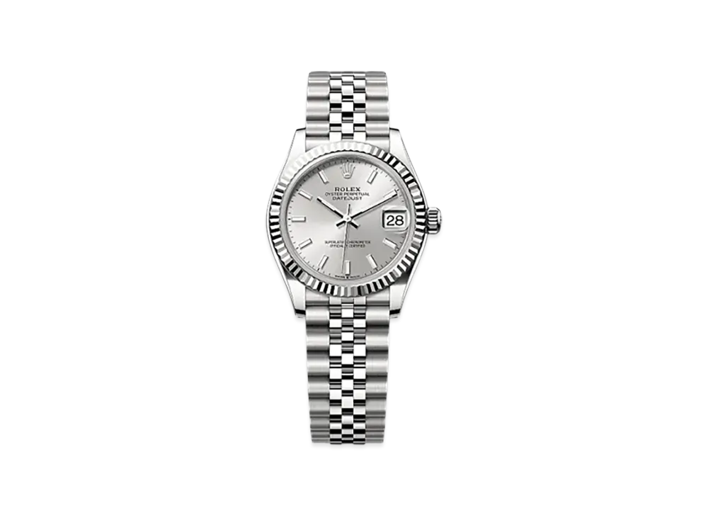 ROLEX Datejust 31mm Oystersteel & White Gold 278274 "Silver"