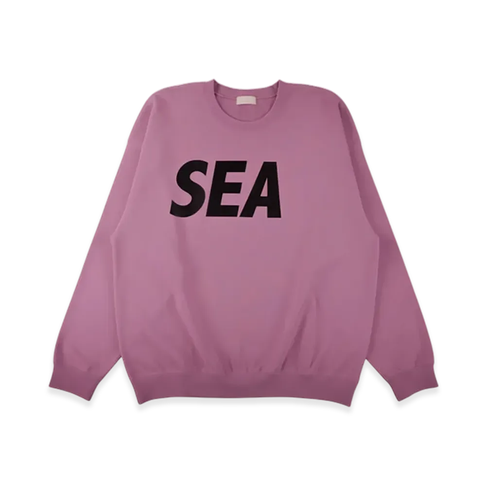 WIND AND SEA Crewneck Sweatshirt "Purple"