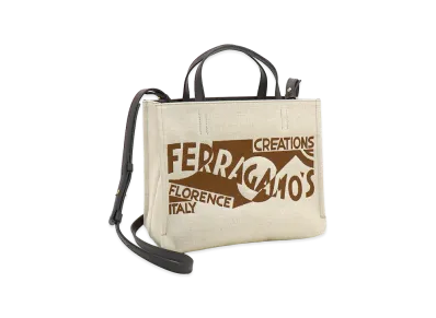 Salvatore Ferragamo Women's Tote Bag "Natural"
