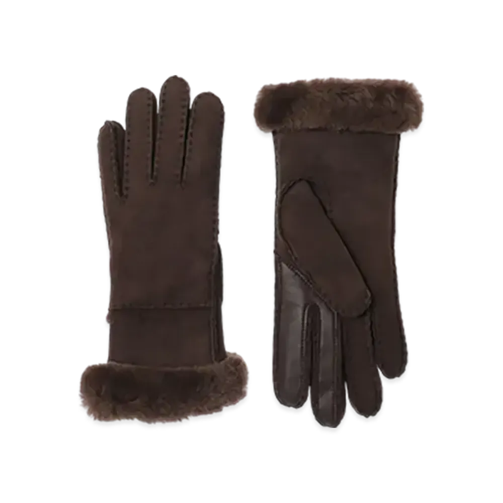 UGG Australia Sheepskin Seamed Glove "Burnt Cedar"