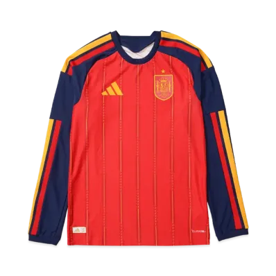 adidas Spain 26 Home Authentic L/S Jersey "Vivid Red"