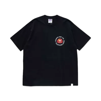 Bedwin & the heartbreakers J.ANDRE Ex. S/S PRINTED TEE "FRED" "BLACK"