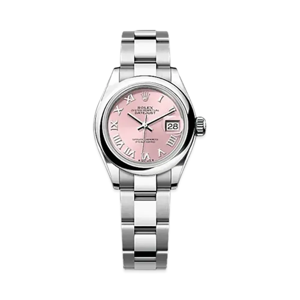 ROLEX Lady-Datejust Oystersteel "Pink"