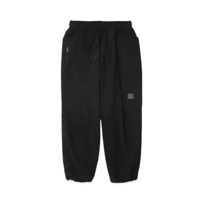 S.F.C Wide Tapered Easy Pants (Nylon) "Black"