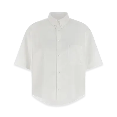 Maison Margiela Women's Dotton-Down Shirt "White"