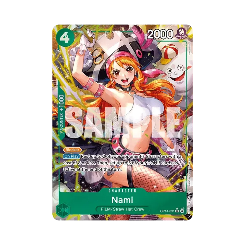 ナミ SR-P [OP14-031]【英語版】(ブースターパック「蒼海の七傑」)