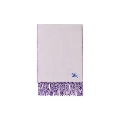 Burberry Women's Cashmere Scarf "Lilac"