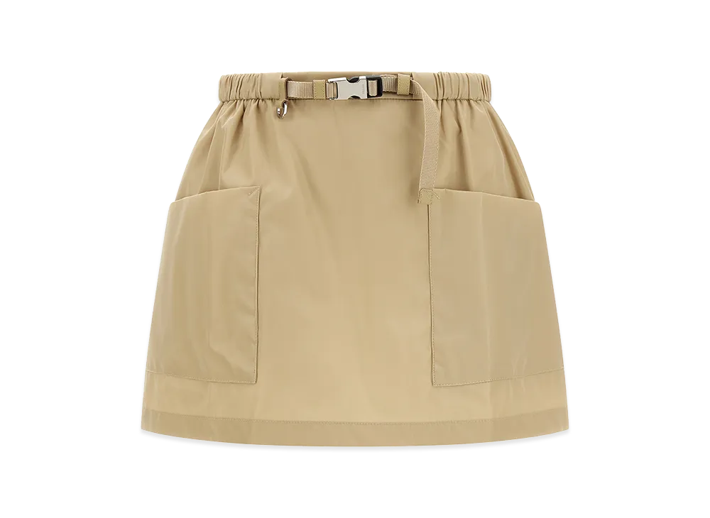 PRADA Women's Re-Nylon Skirt "Beige"