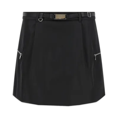 PRADA Women's Re-Nylon Skirt "Black"