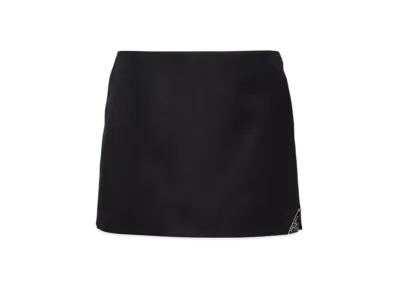 PRADA Women's Re-Nylon Miniskirt "Black"