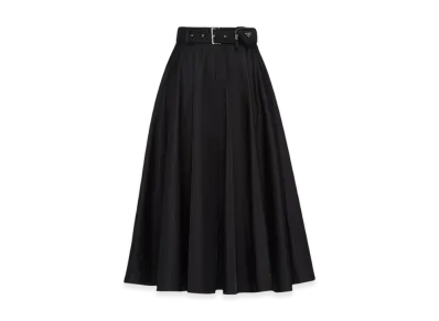 PRADA Women's Full Re-Nylon Skirt "Black"