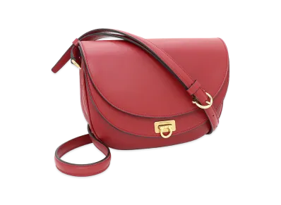 Salvatore Ferragamo Women's Travel Shoulder Bag "Rosso"