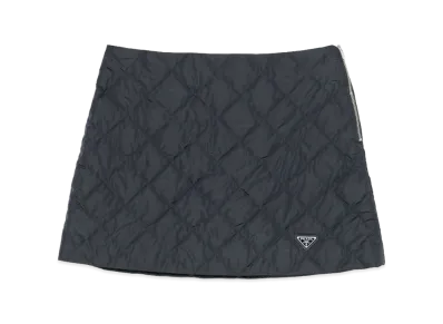 PRADA Women's Re-Nylon Mini Skirt "Blue"
