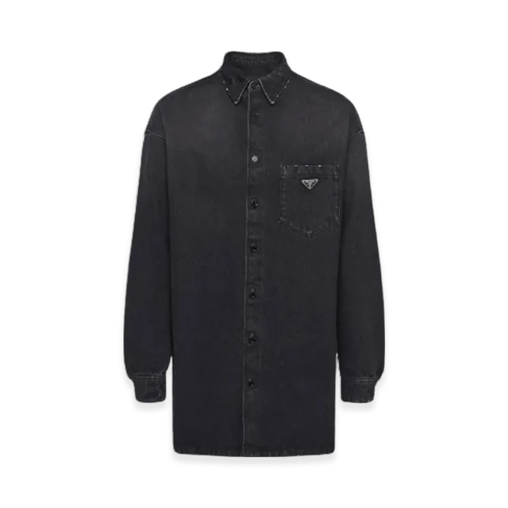 PRADA Denim Shirt "Black"