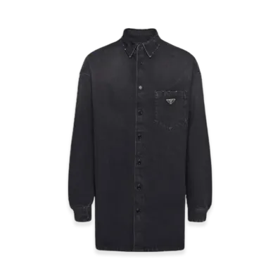 PRADA Denim Shirt "Black"