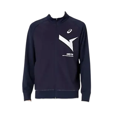 Asics Aim-Trg Wind Barrier Hybrid Knit Jacket "Midnight"