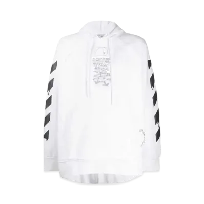 OFF-WHITE Dripping Arrows Incompiuto Hoodie "White"