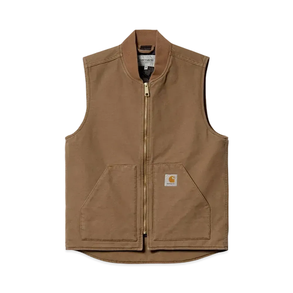 Carhartt WIP Classic Vest "Hamilton Brown(Rigid)"