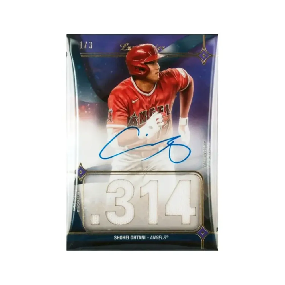 大谷翔平 直筆サイン入り [/3 HKAR-SO](2023 トップス ルミナリーズ)